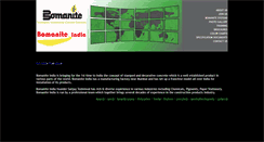 Desktop Screenshot of bomaniteindia.com